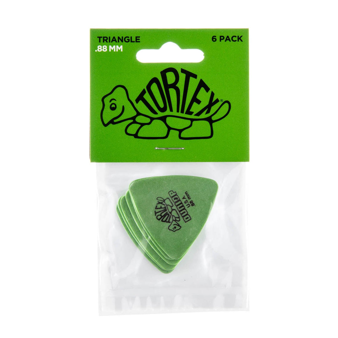 Dunlop Tortex® Triangle Guitar Pick (6/pack) by Coast Music