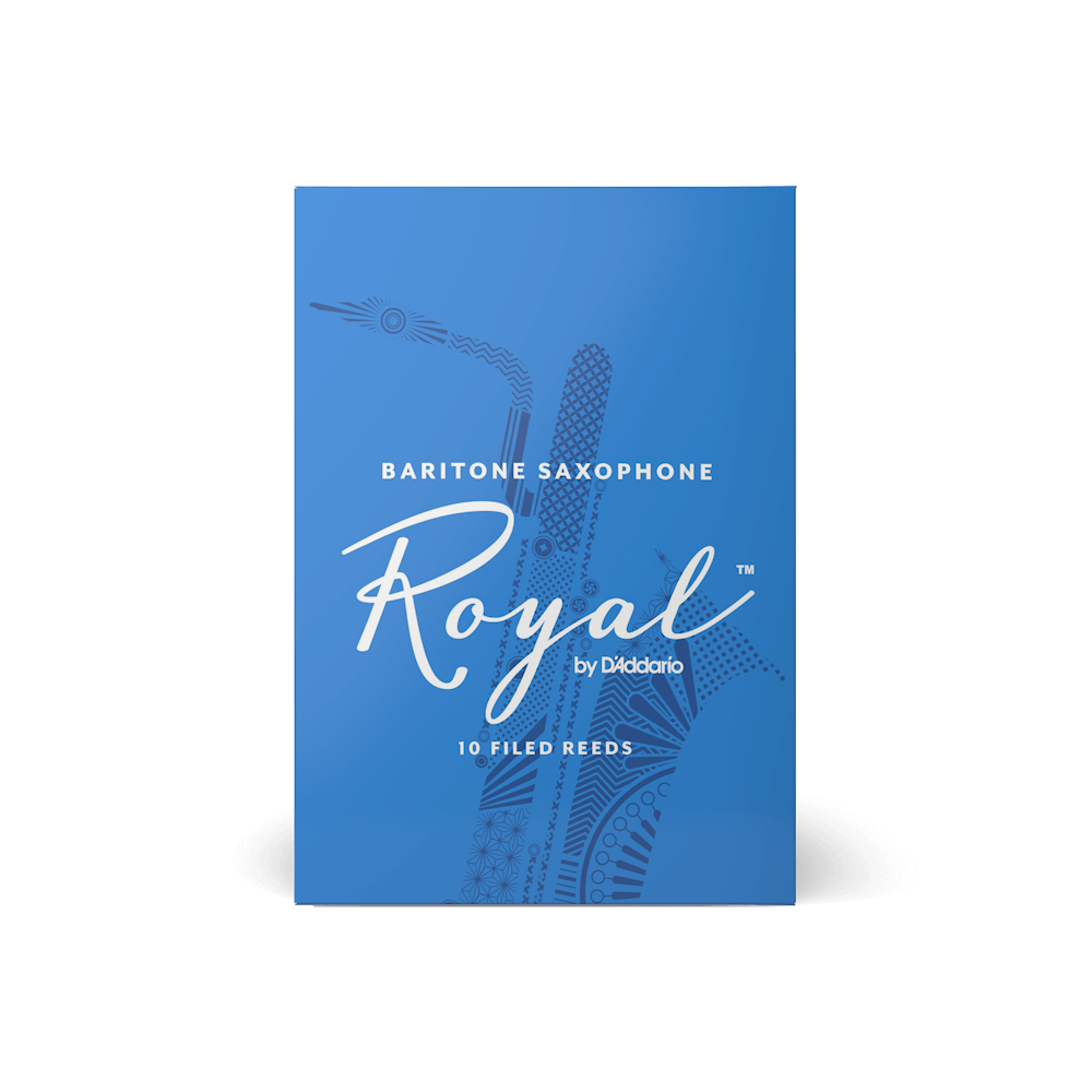 Rico Royal Baritone Saxophone Reeds 10 Pack