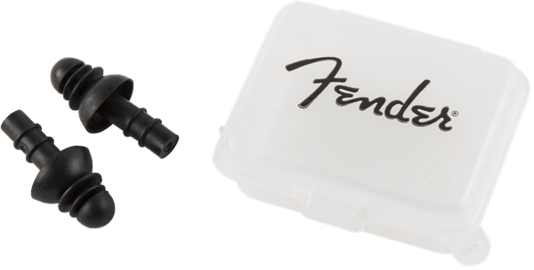 Ear Plugs Fender Musician Series Black Ear Plugs by FMIC