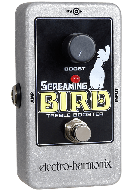 EHX Screaming Bird Treble Booster by New Sensor