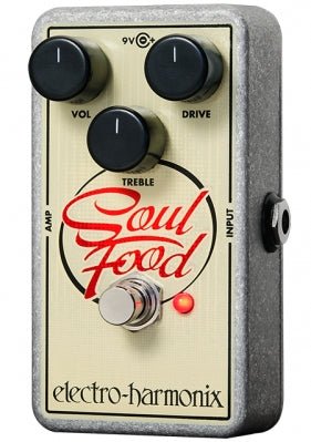 EHX Soul Food Transparent Distortion / Fuzz / Overdrive by New Sensor