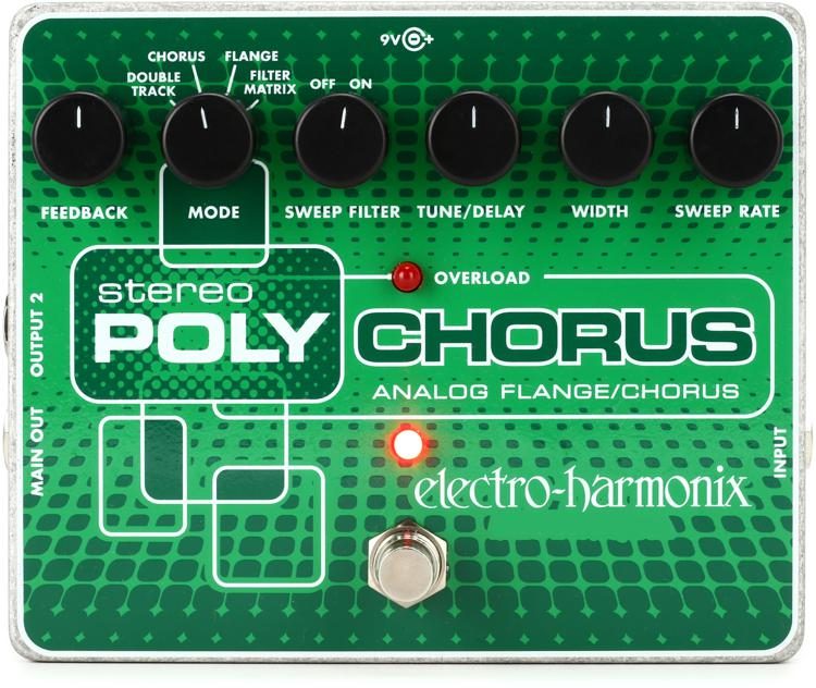 EHX Stereo Polychorus Analog Chorus by New Sensor