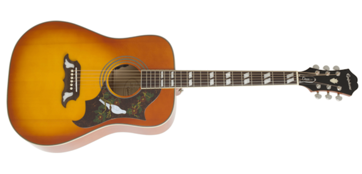 Epiphone Dove Studio, Violinburst by Yorkville