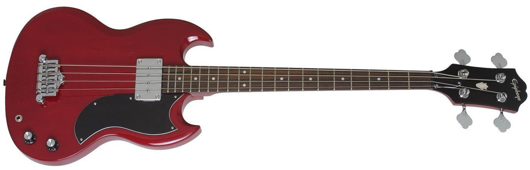 Epiphone EB - 0 Short Scale Bass Guitar Cherry by Yorkville