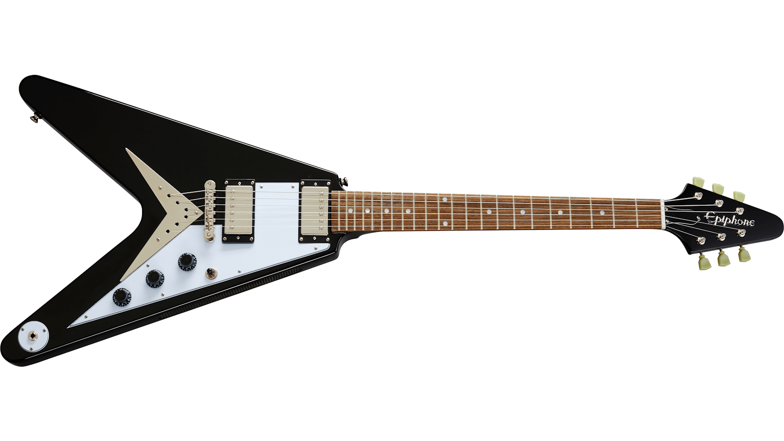 Epiphone Flying V - Ebony by Yorkville