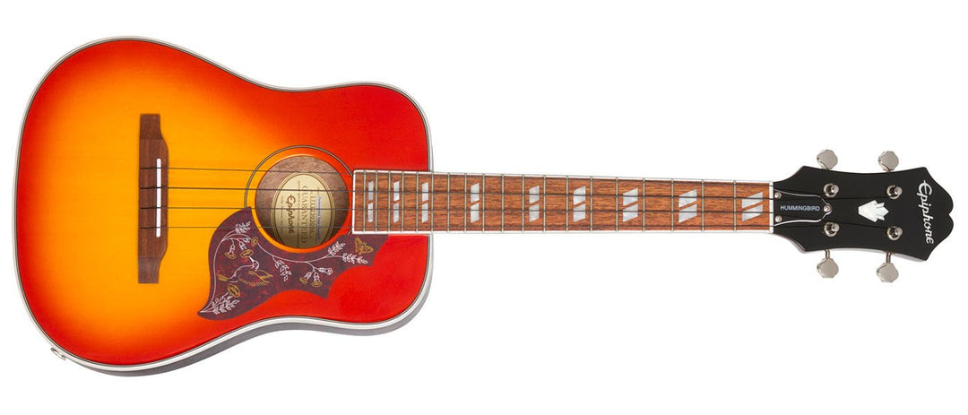 Epiphone Hummingbird Studio Tenor - Faded Cherry Sunburst by Yorkville