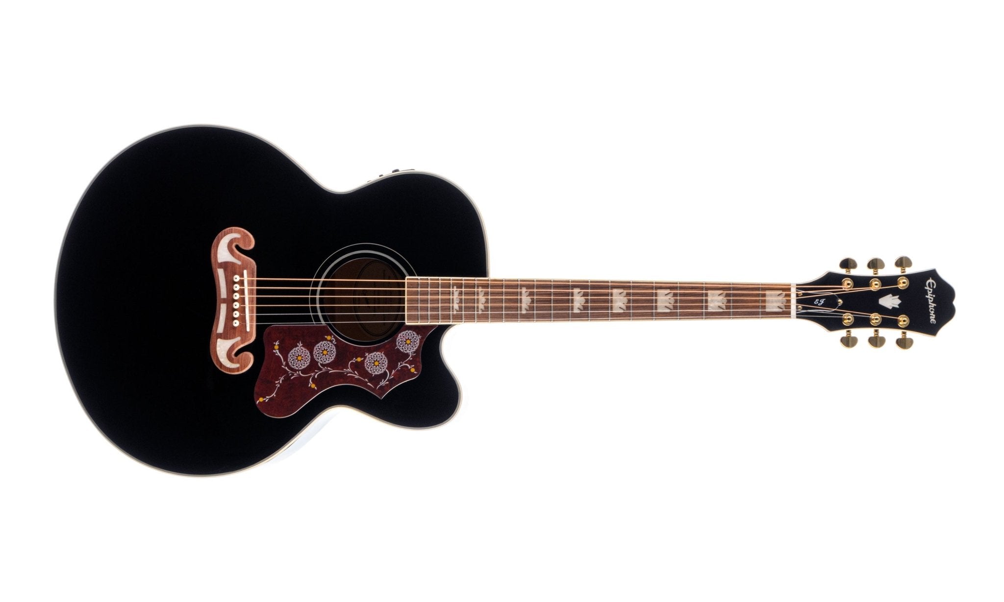 Epiphone J - 200EC Studio, Ebony by Yorkville
