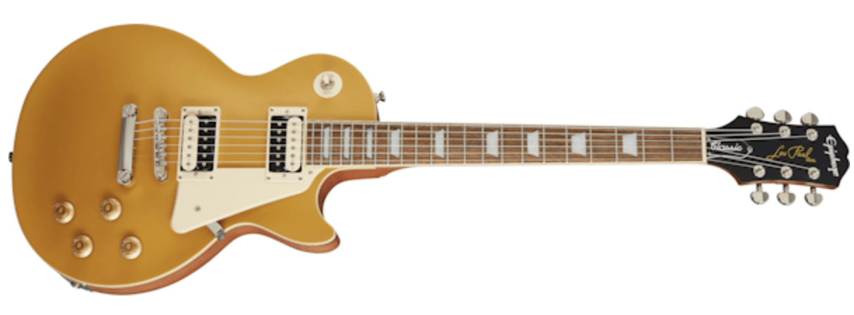 Epiphone Les Paul Classic Worn - Worn Metallic Gold by Yorkville