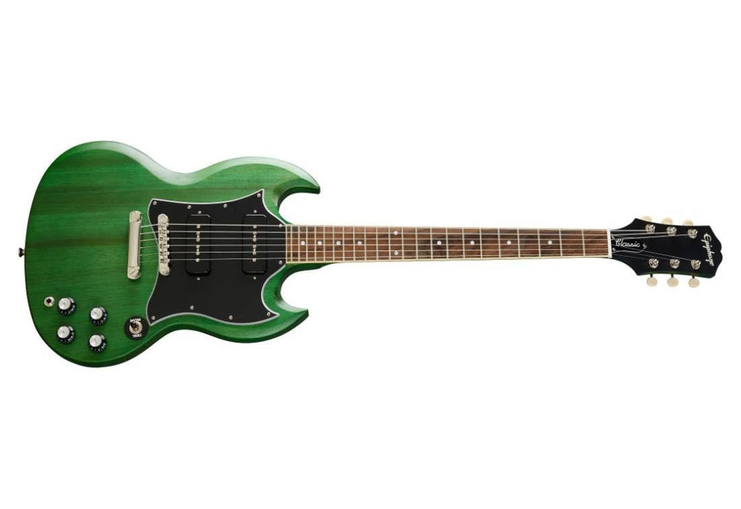 Epiphone SG Classic Worn P - 90s - Worn Inverness Green by Yorkville