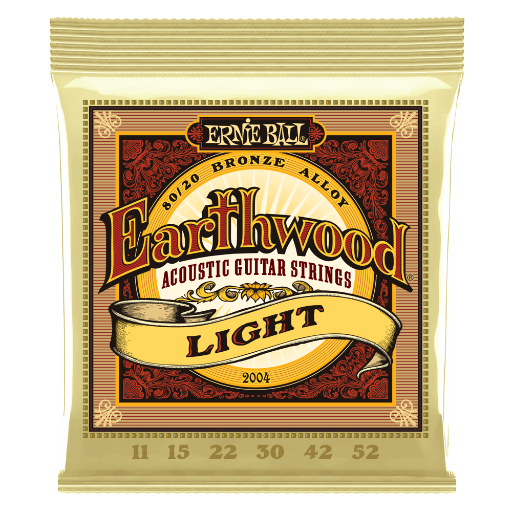 Ernie Ball Earthwood 80/20 Bronze Acoustic Guitar Strings by Yorkville