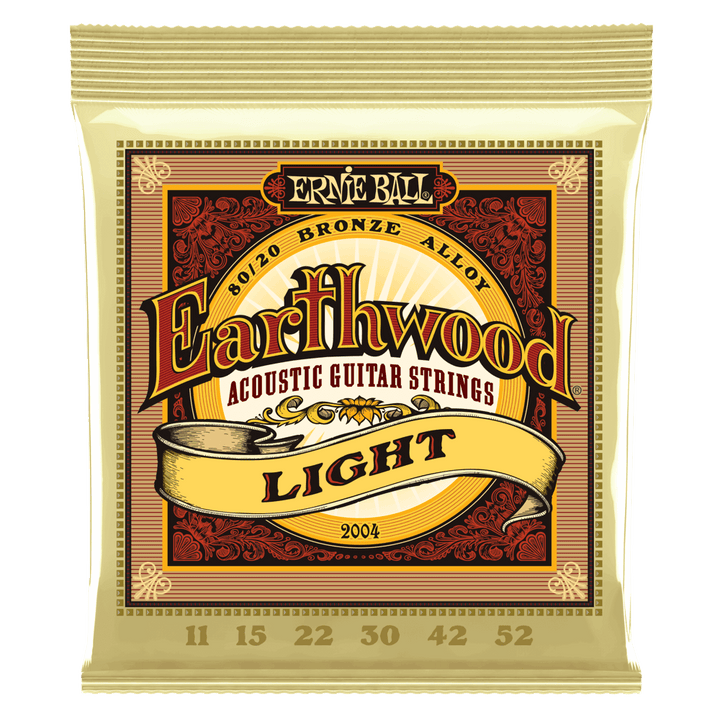 Ernie Ball Earthwood 80/20 Bronze Acoustic Guitar Strings by Yorkville