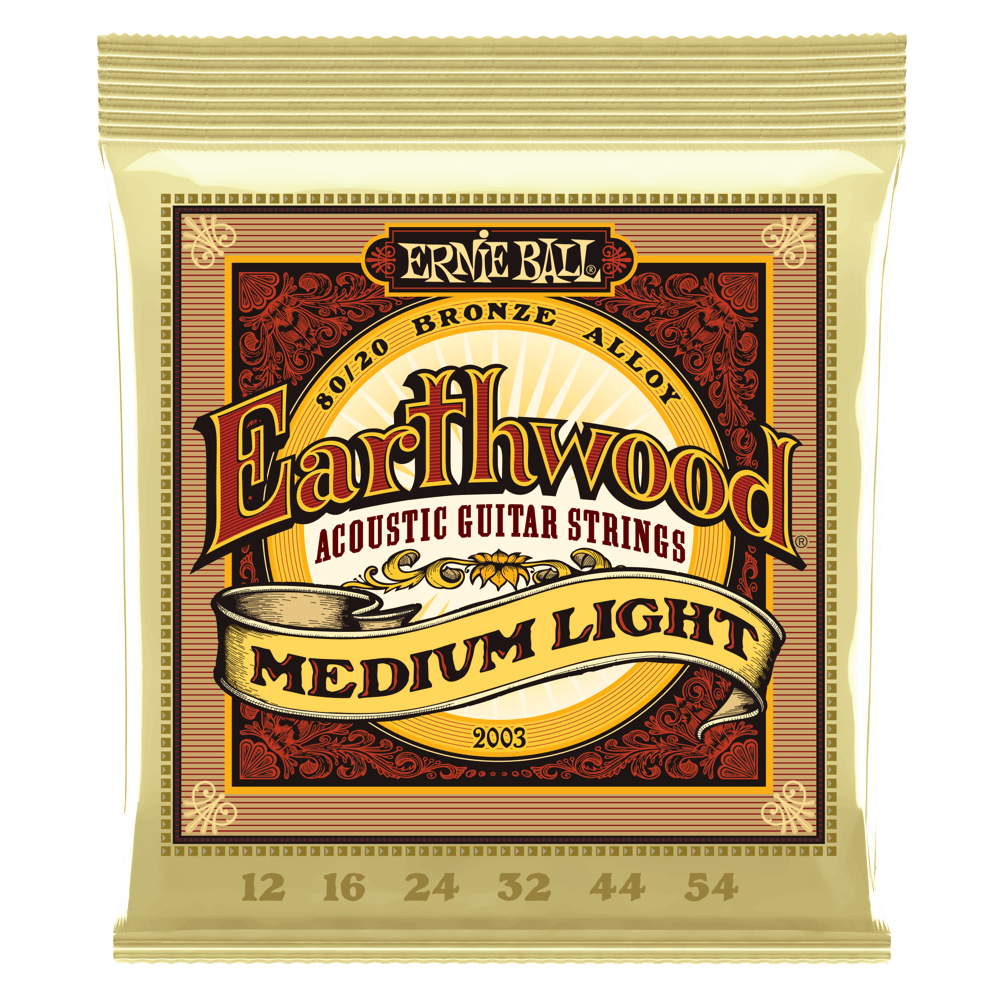 Ernie Ball Earthwood 80/20 Bronze Acoustic Guitar Strings by Yorkville