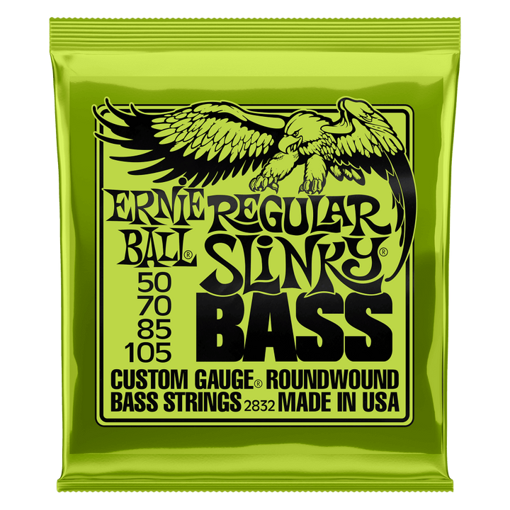 Ernie Ball Slinky Nickel Wound Bass Strings by Yorkville
