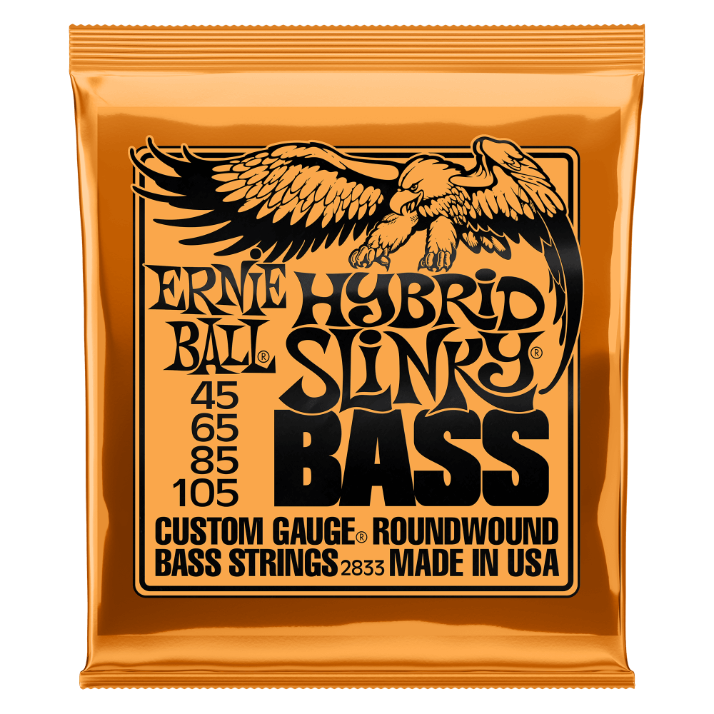 Ernie Ball Slinky Nickel Wound Bass Strings by Yorkville