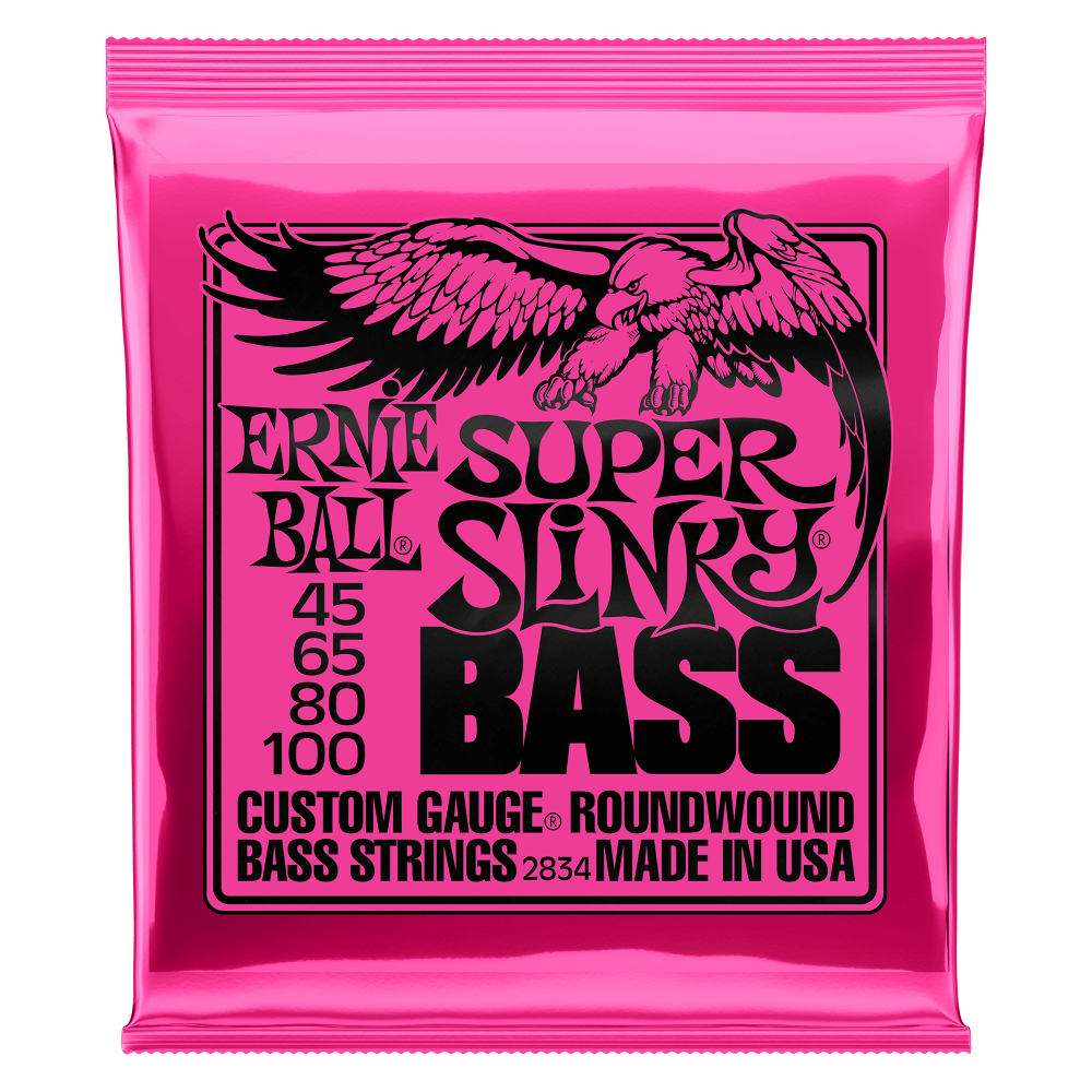 Ernie Ball Slinky Nickel Wound Bass Strings by Yorkville