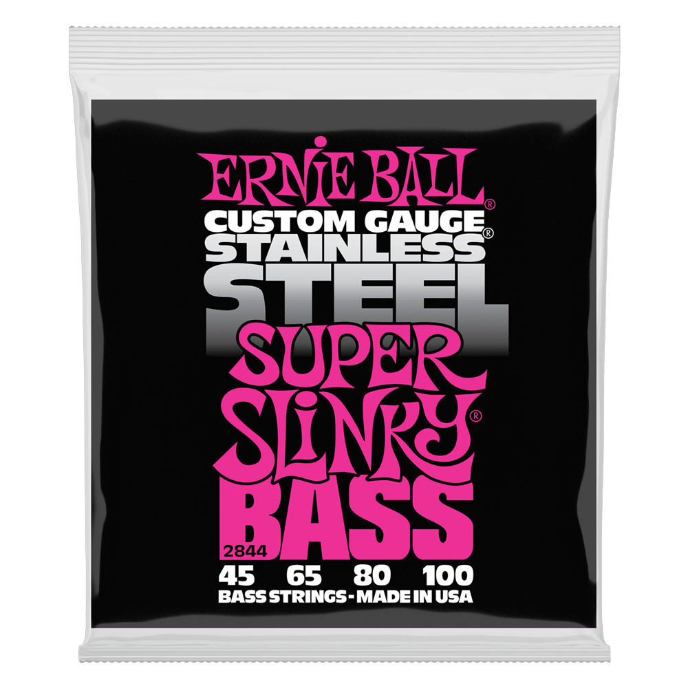 Ernie Ball Slinky Stainless Steel Bass Strings by Yorkville