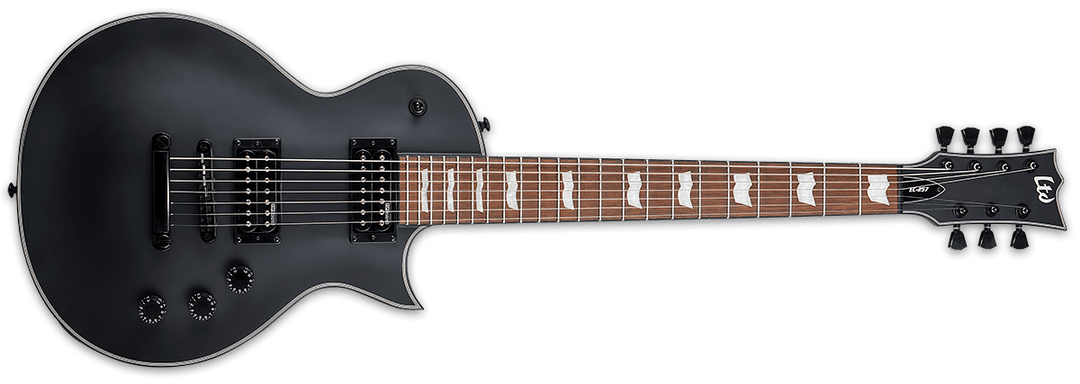 ESP/Ltd EC - 257 Black Satin by B&J