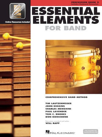ESSENTIAL ELEMENTS FOR BAND – BOOK 2 WITH EEI Percussion/Keyboard Percussion by Hal Leonard