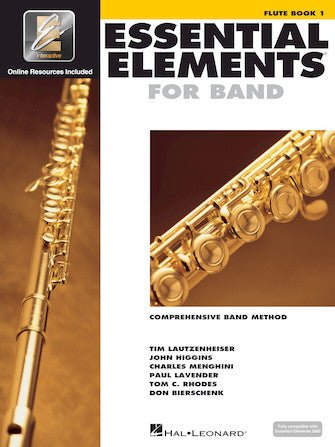 ESSENTIAL ELEMENTS FOR BAND – FLUTE BOOK 1 WITH EEI by Hal Leonard