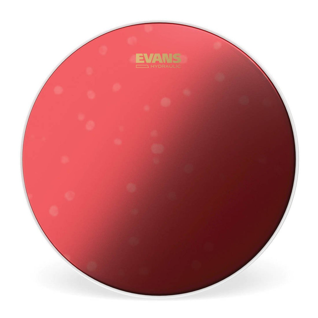 Evans 14" Hydraulic Red Coated Snare Batter by D'Addario Canada