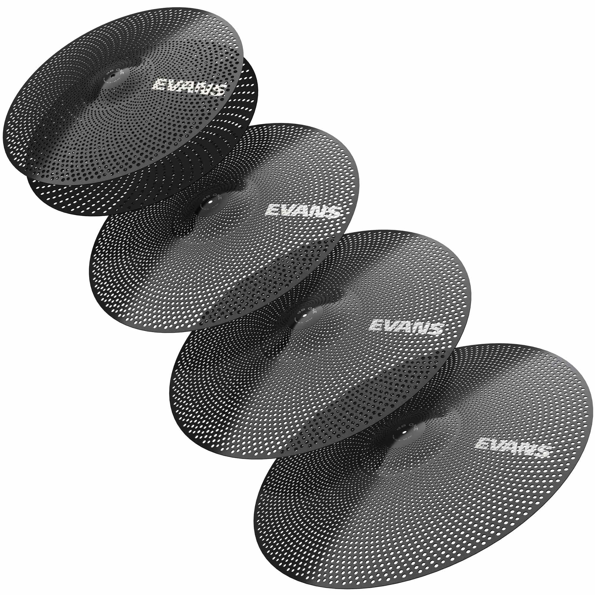 Evans DB One Cymbal Pack, 14"/16"/18"/20" by D'Addario Canada