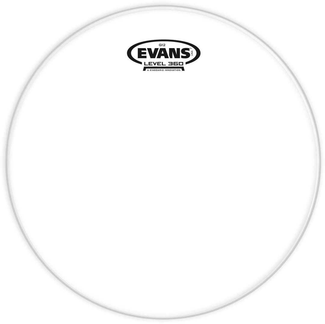 Evans G12 10" Clear Drum Head by D'Addario Canada