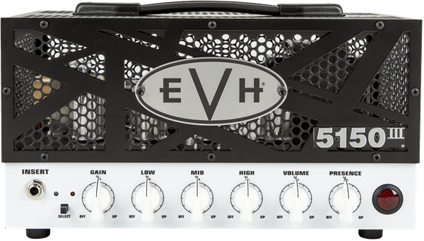 EVH 5150III® 15W LBX Head, Black and White by FMIC
