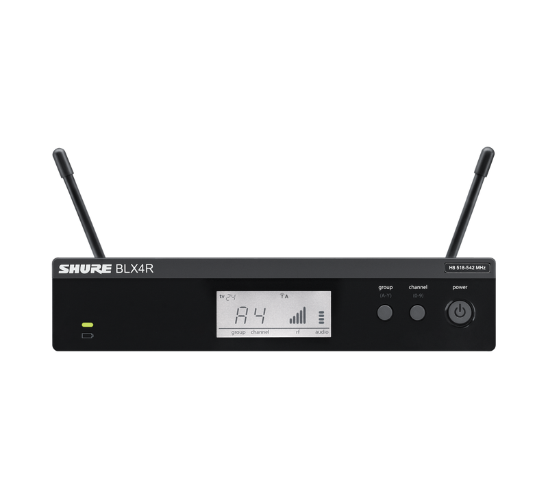 Shure BLX4R Wireless Rack Mount Receiver - H9
