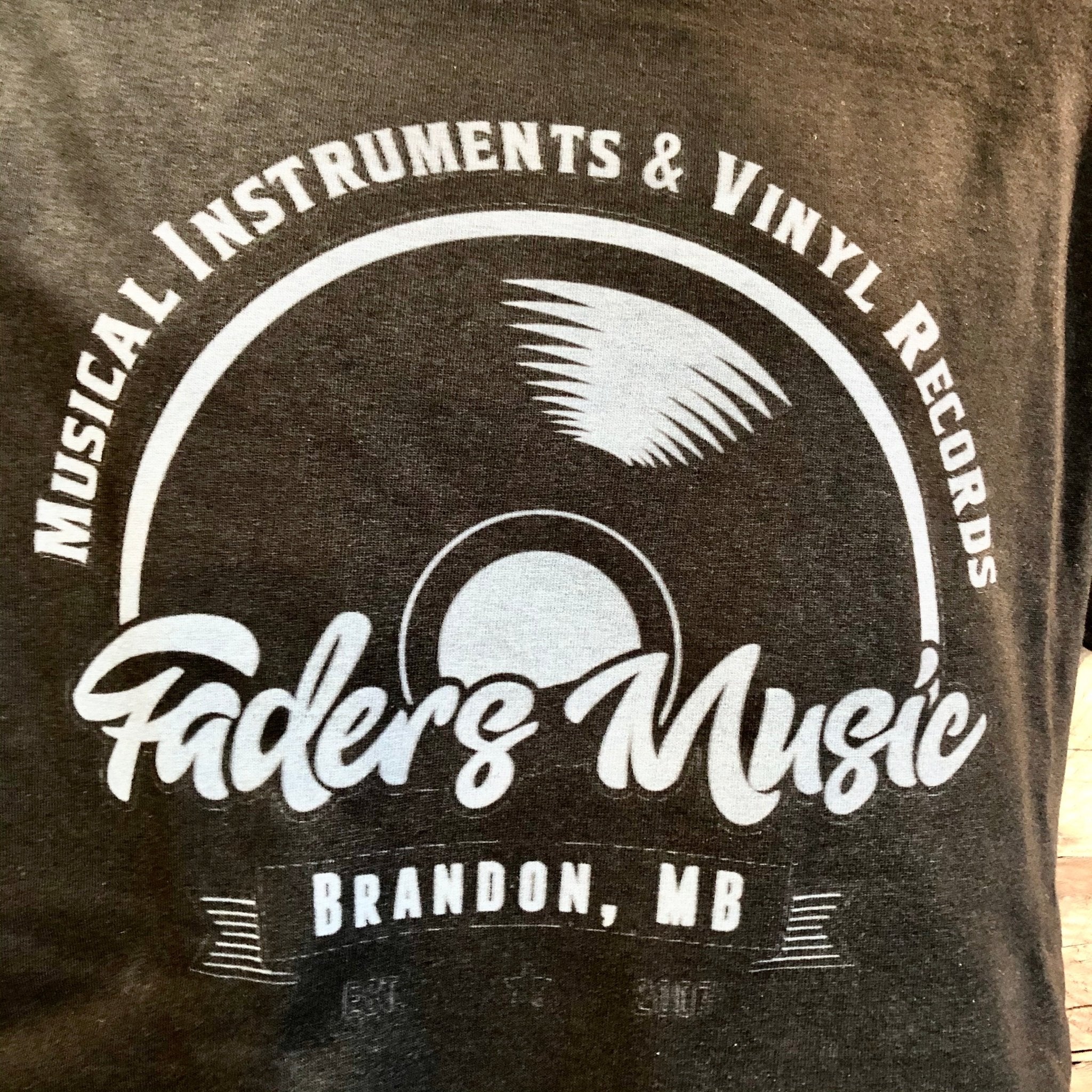 Faders Vinyl Logo T Shirt (Limited Edition) by Miscellaneous
