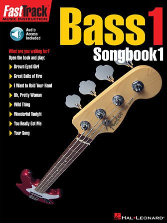 FASTTRACK BASS SONGBOOK 1 – LEVEL 1 by Hal Leonard