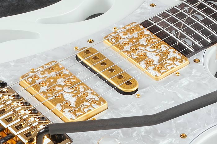 Ibanez Steve Vai PIA Signature Guitar - Sun Dew Gold - Limited Edition 2020