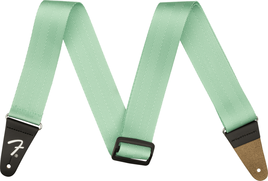 Fender 2" Am Pro Seat Belt Strap, Mystic Surf Green by FMIC