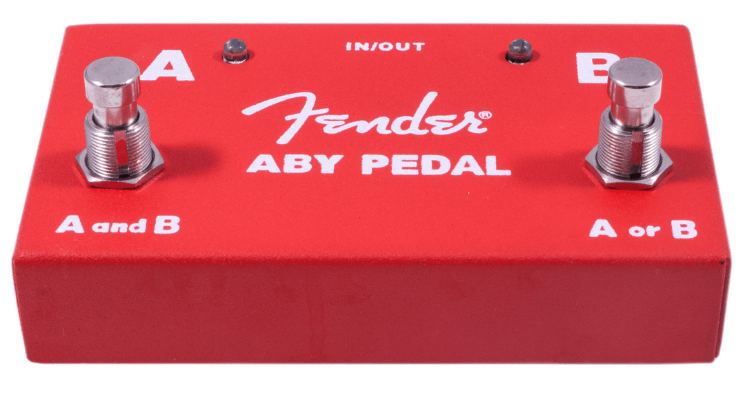 Fender 2 - Switch ABY Pedal, Red by FMIC