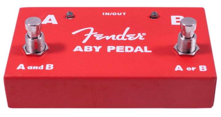 Fender 2 - Switch ABY Pedal, Red by FMIC