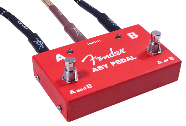 Fender 2 - Switch ABY Pedal, Red by FMIC