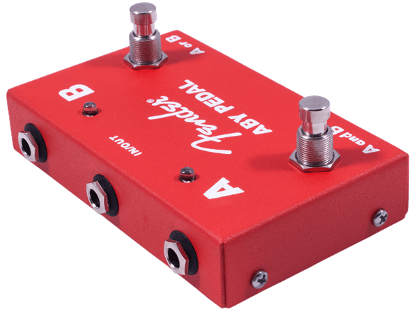Fender 2 - Switch ABY Pedal, Red by FMIC
