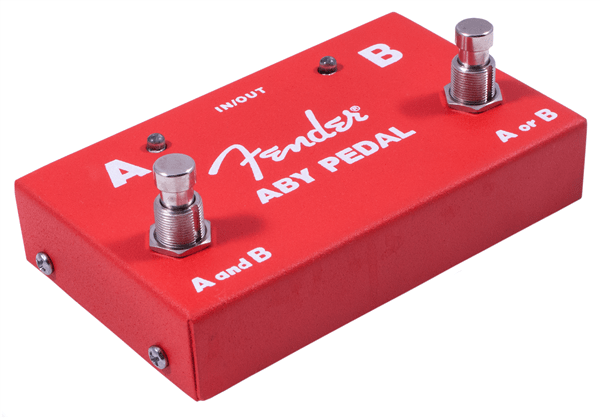 Fender 2 - Switch ABY Pedal, Red by FMIC