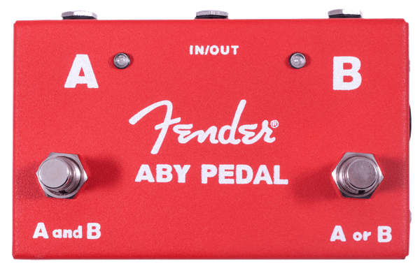 Fender 2 - Switch ABY Pedal, Red by FMIC