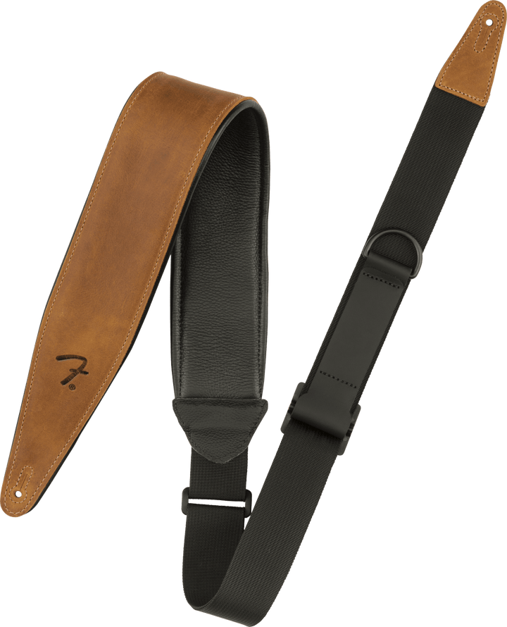 Fender 2.5" RIGHT HEIGHT™ LEATHER STRAP by FMIC