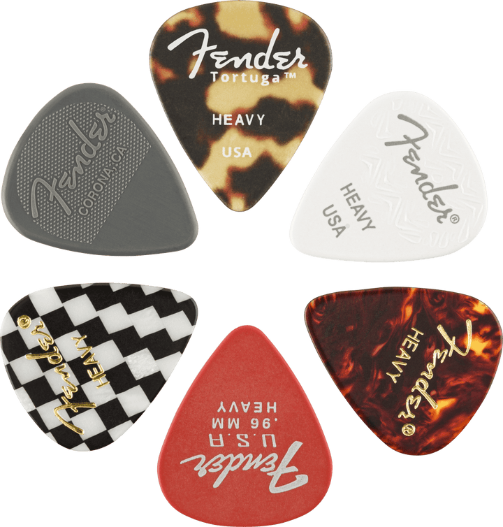 FENDER 351 MATERIAL MEDLEY, 6 - PACK by FMIC