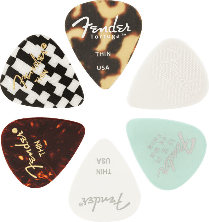 FENDER 351 MATERIAL MEDLEY, 6 - PACK by FMIC