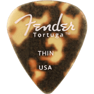 FENDER 351 SHAPE TORTUGA™ PICKS — 6 - PACK by FMIC