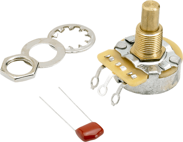Fender 500K Solid Shaft Potentiometer (Vol. or Tone) by FMIC