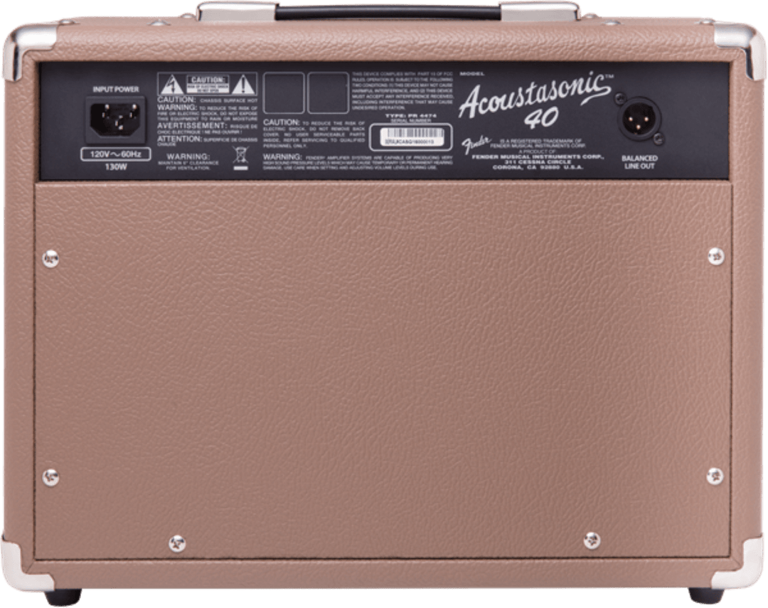 Fender Acoustasonic 40 Acoustic Amp by FMIC