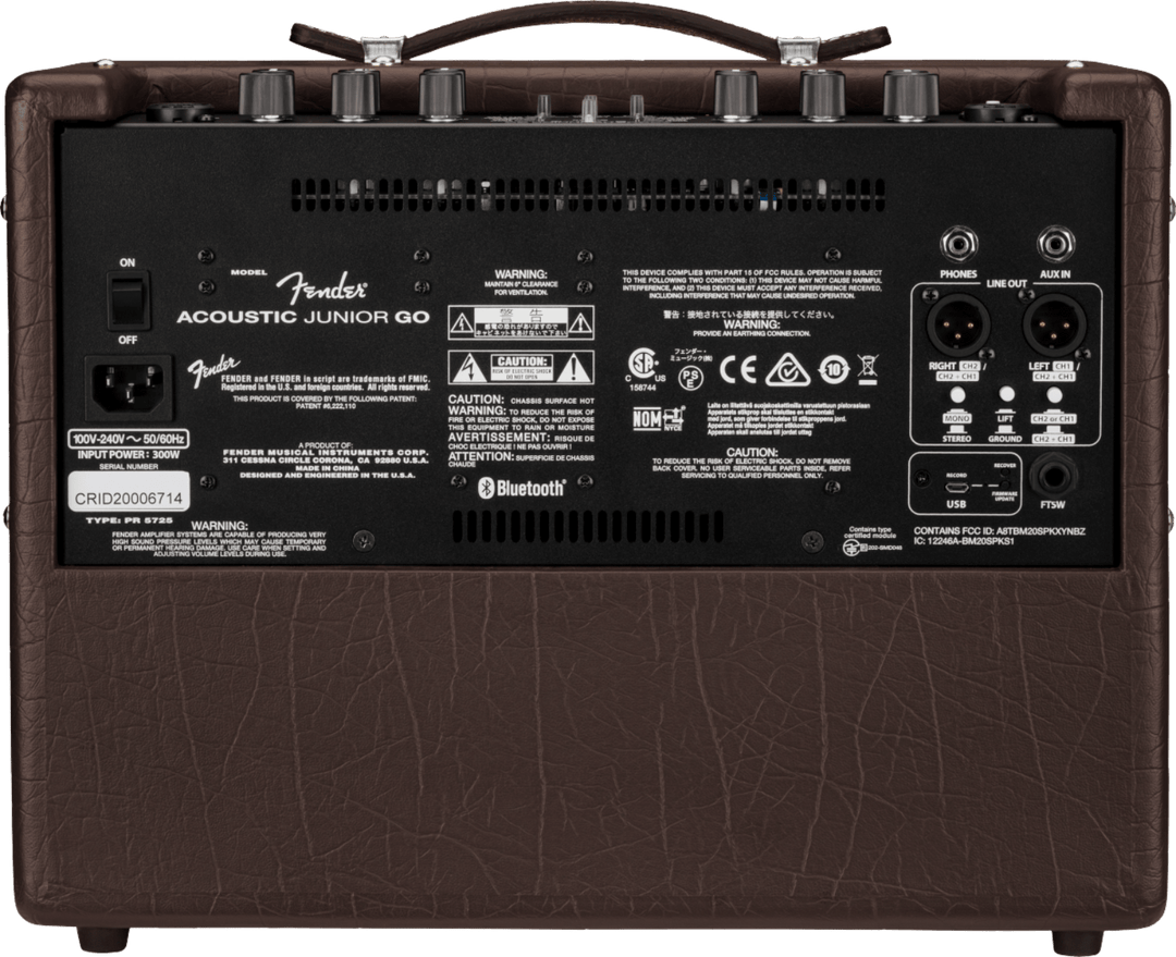 Fender Acoustic Junior GO, 120V by FMIC