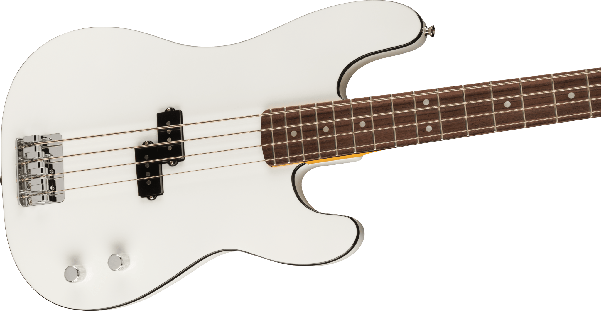 Fender Aerodyne Special Precision Bass®, Rosewood Fingerboard, Bright White by FMIC