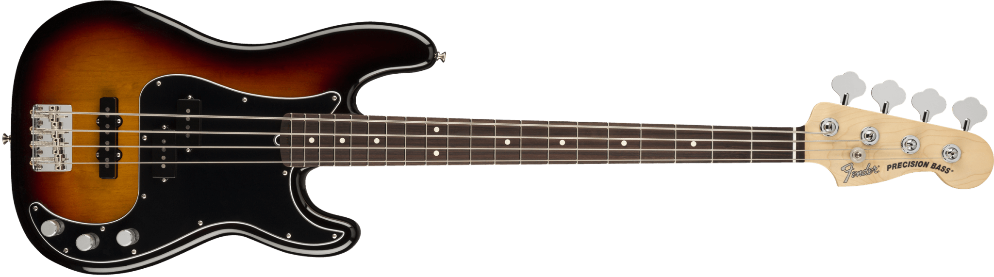 Fender American Performer Precision Bass®, Rosewood Fingerboard, 3 - Color Sunburst by FMIC