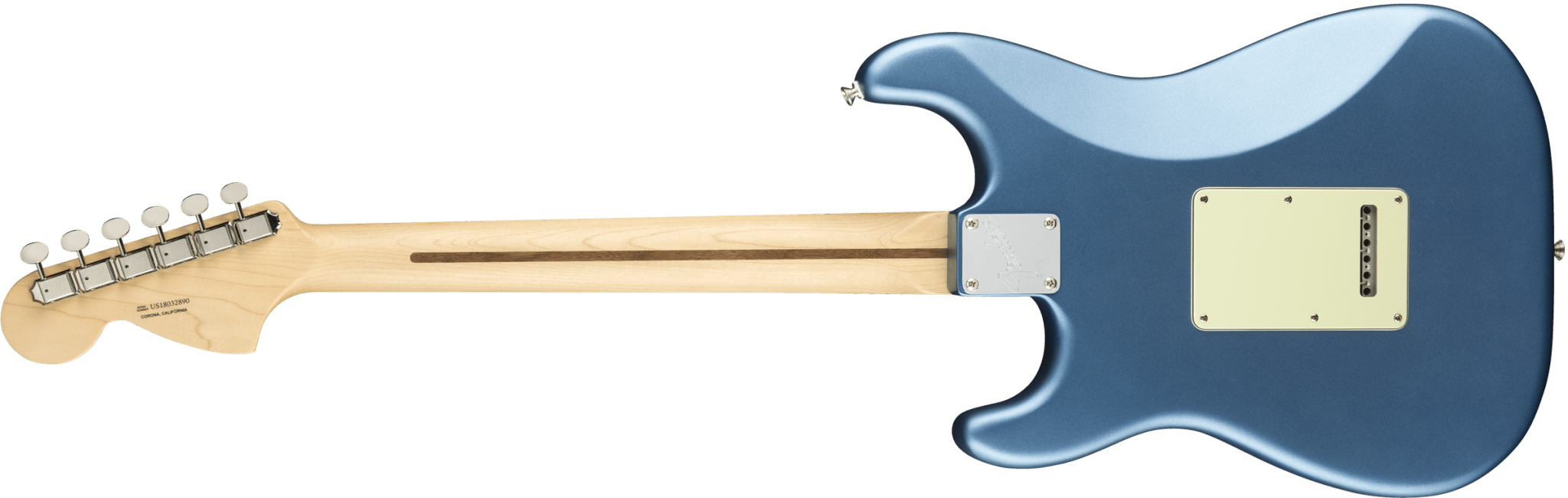 Fender American Performer Stratocaster®, Maple Fingerboard, Satin Lake Placid Blue by FMIC