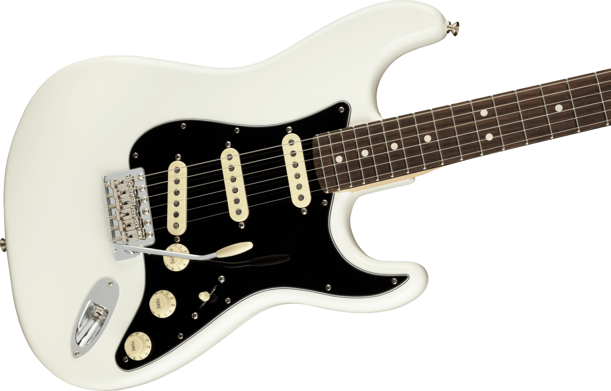 Fender American Performer Stratocaster®, Rosewood Fingerboard, Arctic White by FMIC