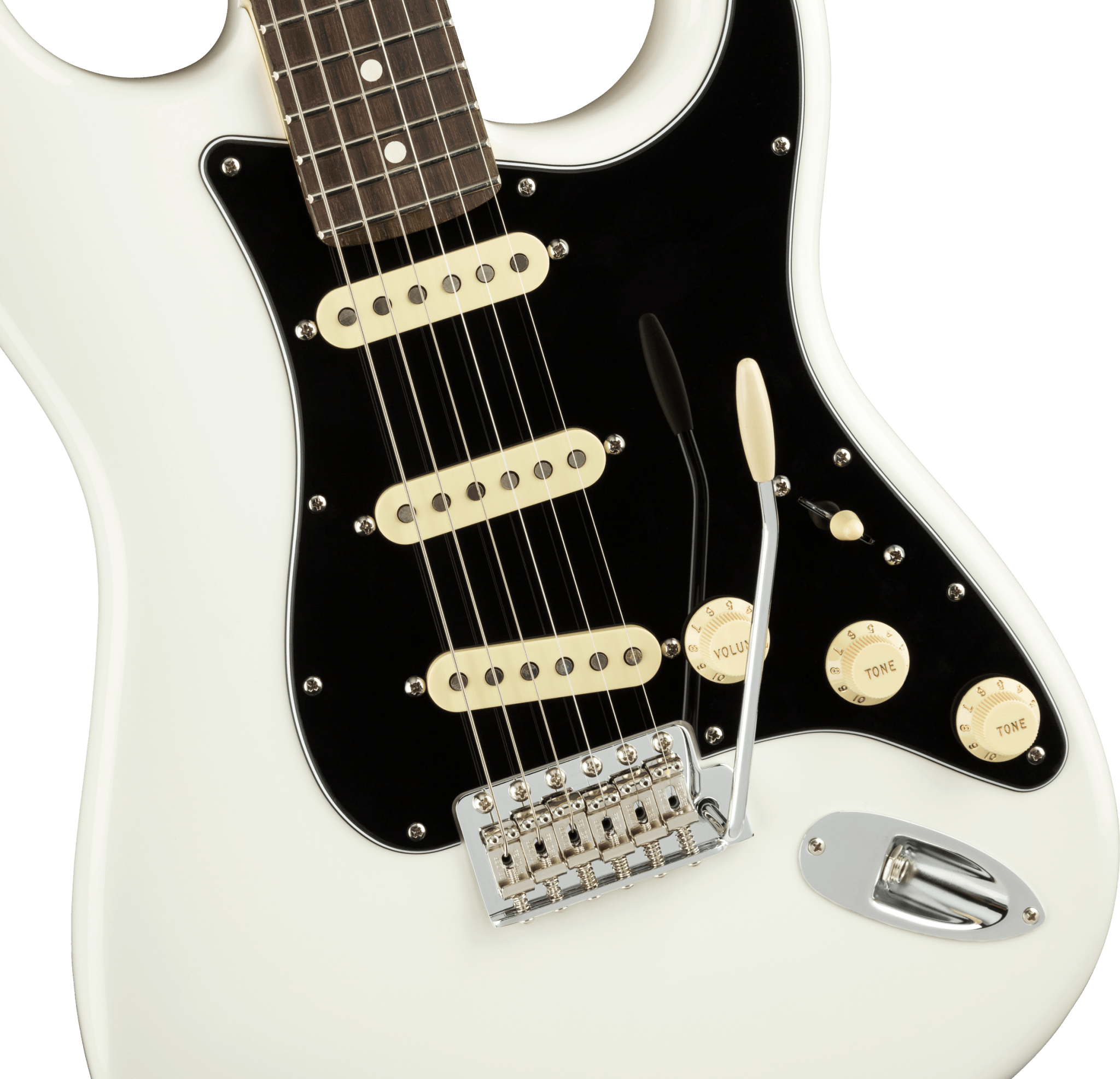 Fender American Performer Stratocaster®, Rosewood Fingerboard, Arctic White by FMIC